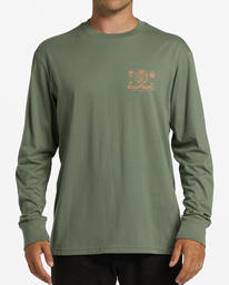 0 A/Div Boundary Long Sleeve T-Shirt Green ABYZT01620 Billabong