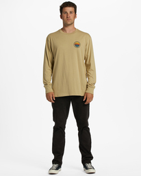 1 Rockies - T-shirt met Lange Mouwen voor Heren White ABYZT01622 Billabong