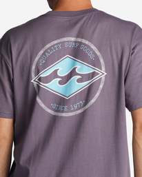 3 Rotor Diamond T-Shirt Purple ABYZT01695 Billabong