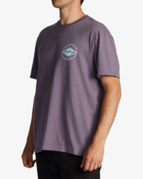 1 Rotor Diamond T-Shirt Purple ABYZT01695 Billabong