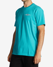 1 Crayon Wave T-Shirt Blue ABYZT01697 Billabong