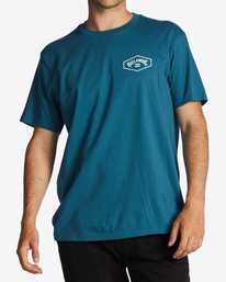 billabong, Exit Arch T-Shirt, BLUE LAGOON (bll) Exit Arch - T-Shirt for Men ABYZT01698