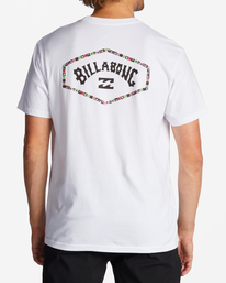 billabong, Exit Arch T-Shirt, WHITE (wht) Exit Arch - T-Shirt for Men ABYZT01698