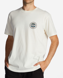 billabong, Rotor T-Shirt, OFF WHITE (ofw) ROTOR SS ABYZT01699