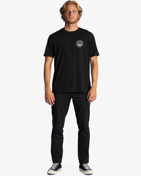 1 Walled - T-Shirt for Men Black ABYZT01700 Billabong