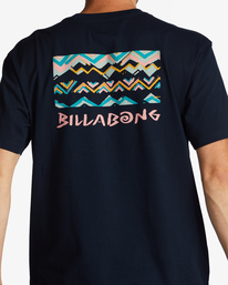 3 Segment T-Shirt Blue ABYZT01703 Billabong