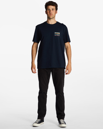 2 Segment - T-Shirt for Men Blue ABYZT01703 Billabong