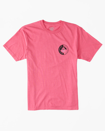 6 Connection - T-Shirt für Männer Rosa ABYZT01708 Billabong
