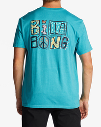 billabong, Worded T-Shirt, DARK MINT (dmi) Worded - T-Shirt for Men ABYZT01709