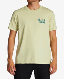 0 Worded T-Shirt Green ABYZT01709 Billabong