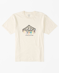 4 Theme Diamond T-Shirt White ABYZT01710 Billabong