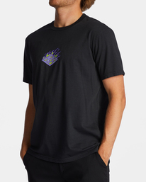 1 Theme Diamond T-Shirt Black ABYZT01710 Billabong