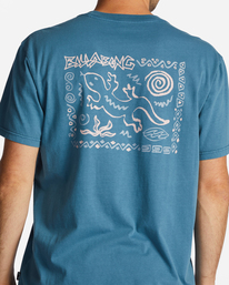 3 Reflections T-Shirt Blue ABYZT01711 Billabong