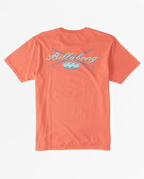 4 Crossboards T-Shirt Red ABYZT01712 Billabong