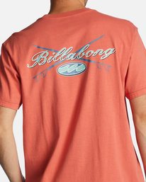 3 Crossboards T-Shirt Red ABYZT01712 Billabong
