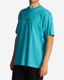 1 Throw Back OG Short Sleeve Wave Washed T-Shirt Blue ABYZT01713 Billabong