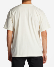 billabong, Throw Back OG Short Sleeve Wave Washed T-Shirt, OFF WHITE (ofw) Throw Back - T-Shirt for Men ABYZT01713