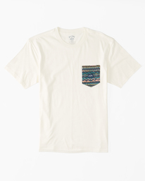 4 Team Pocket T-Shirt White ABYZT01715 Billabong