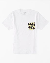 4 Team Pocket T-Shirt White ABYZT01715 Billabong