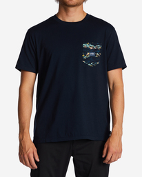 0 Team Pocket T-Shirt Blue ABYZT01715 Billabong