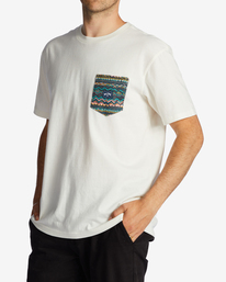 1 Team Pocket T-Shirt White ABYZT01715 Billabong