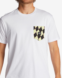 3 Team Pocket T-Shirt White ABYZT01715 Billabong