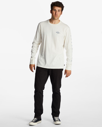 1 Unity - Long Sleeve T-Shirt for Men White ABYZT01718 Billabong