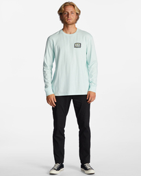 1 Crayon Wave - Long Sleeve T-Shirt for Men  ABYZT01719 Billabong