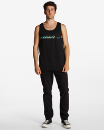 1 Spinner - Camiseta sin mangas para Hombre Negro ABYZT01722 Billabong
