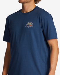 6 Sun Up - Organic T-Shirt for Men Blue ABYZT01728 Billabong