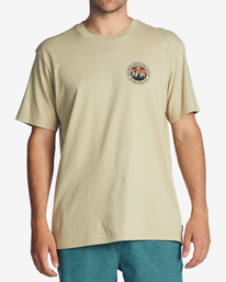 2 Sun Up - Maglietta da Uomo Beige ABYZT01728 Billabong