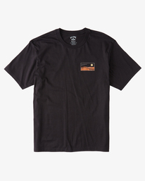 8 A/Div Sands Short Sleeve T-Shirt Black ABYZT01729 Billabong