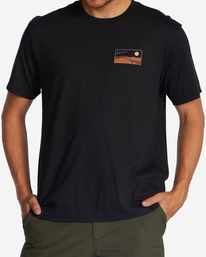 2 A/Div Sands Short Sleeve T-Shirt Black ABYZT01729 Billabong