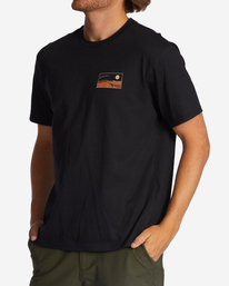 3 A/Div Sands Short Sleeve T-Shirt Black ABYZT01729 Billabong
