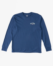 4 A/Div Arch Long Sleeve T-Shirt Blue ABYZT01733 Billabong