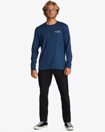 1 A/DIV Arch - Organic Long Sleeve T-Shirt for Men  ABYZT01733 Billabong