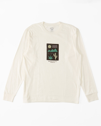 5 Icons - Biologisch T-shirt met lange mouw voor Heren White ABYZT01734 Billabong