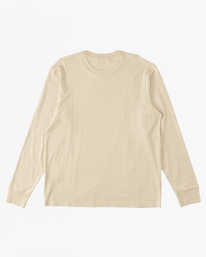 5 A/Div Icons Long Sleeve T-Shirt Beige ABYZT01734 Billabong