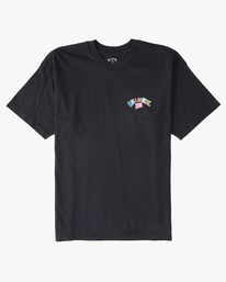 5 Arch OG Short Sleeve Wave Washed T-Shirt Black ABYZT01736 Billabong