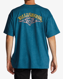 billabong, Arch OG Short Sleeve Wave Washed T-Shirt, BLUE LAGOON (bll) Arch Wash - T-Shirt for Men ABYZT01736