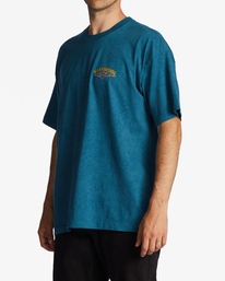 1 Arch OG Short Sleeve Wave Washed T-Shirt Blue ABYZT01736 Billabong