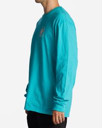 1 Contrast OG Long Sleeve T-Shirt Blue ABYZT01742 Billabong
