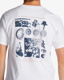 6 Tidal Research - Organic T-Shirt for Men White ABYZT01746 Billabong