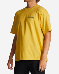 1 Harmony OG Short Sleeve T-Shirt Yellow ABYZT01749 Billabong