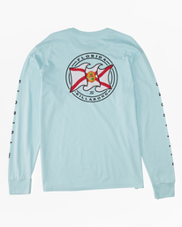 5 Florida Salute Long Sleeve T-Shirt Blue ABYZT01752 Billabong