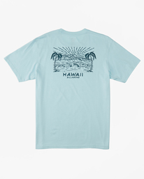 5 Hawaii Lookout T-Shirt Blue ABYZT01756 Billabong