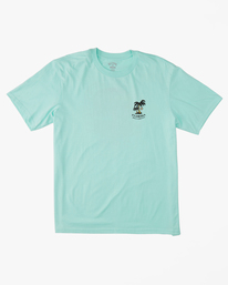 4 Florida Dos Palms T-Shirt Green ABYZT01757 Billabong