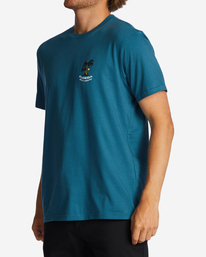 1 Florida Dos Palms T-Shirt Blue ABYZT01757 Billabong