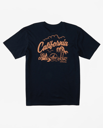 5 CA Greeter T-Shirt Blue ABYZT01758 Billabong