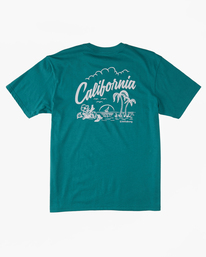 5 CA Greeter T-Shirt Green ABYZT01758 Billabong